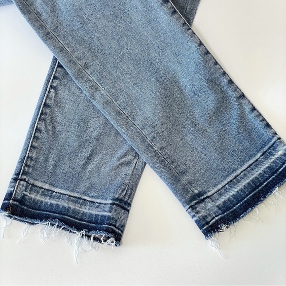 Anthropologie Pilcro High Rise Cigarette Slim Straight Released Hem Jean 26 - Picture 12 of 15